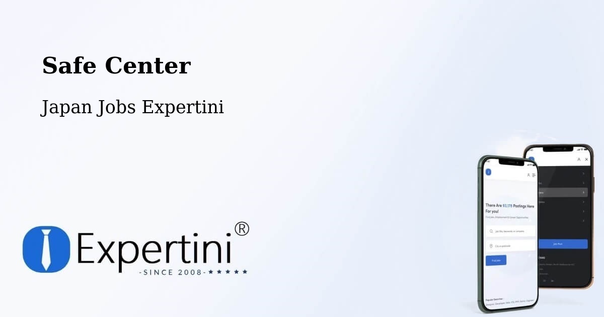 Safety Center – Mobara Shi - Japan Jobs Expertini